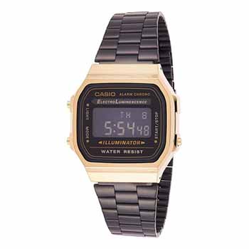 ساعت مردانه کاسیو Casio - کد A168WEGB-1BDF